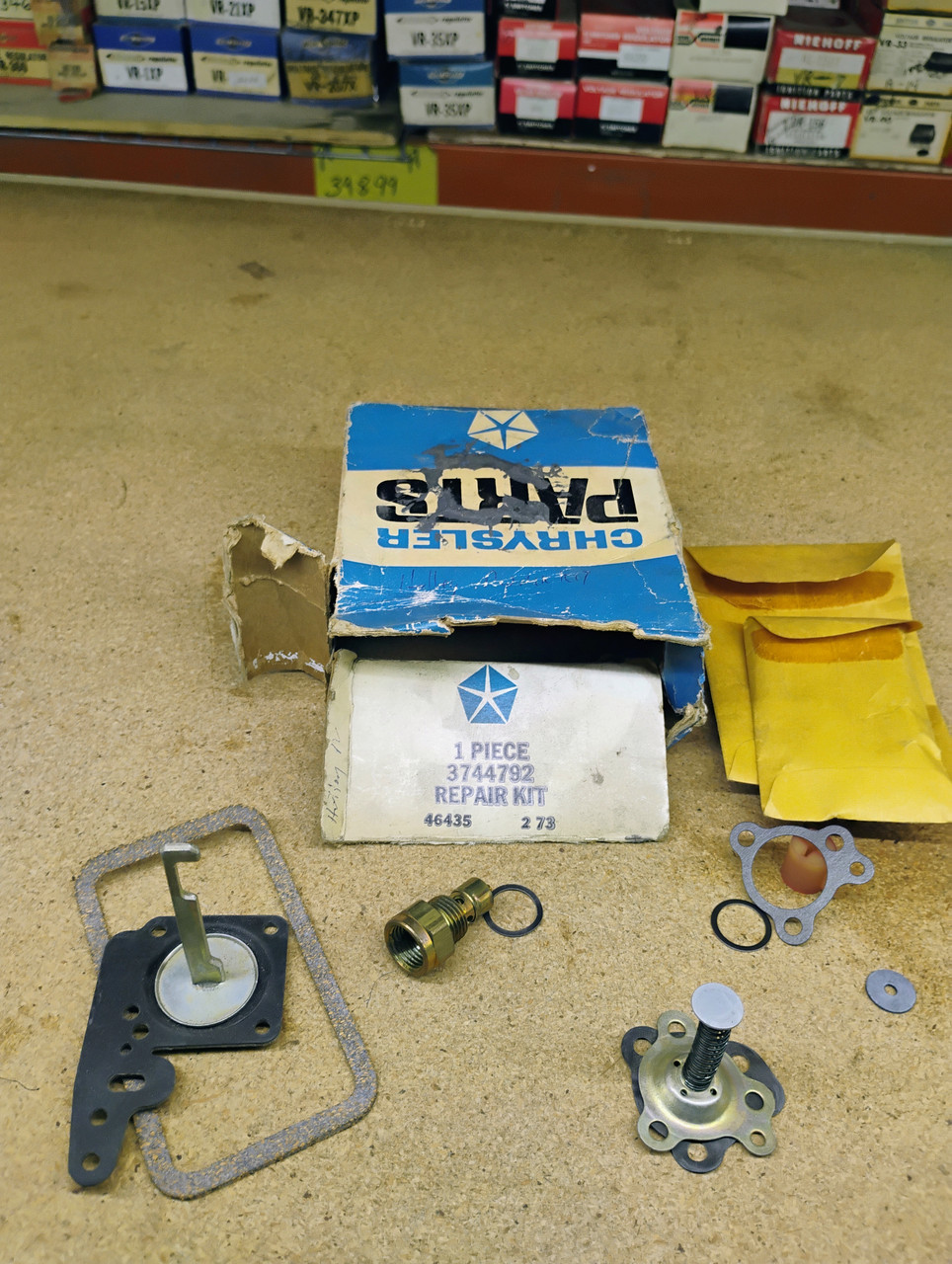 Chrysler Parts 3744792 Holley Repair Kit NOS Made in USA