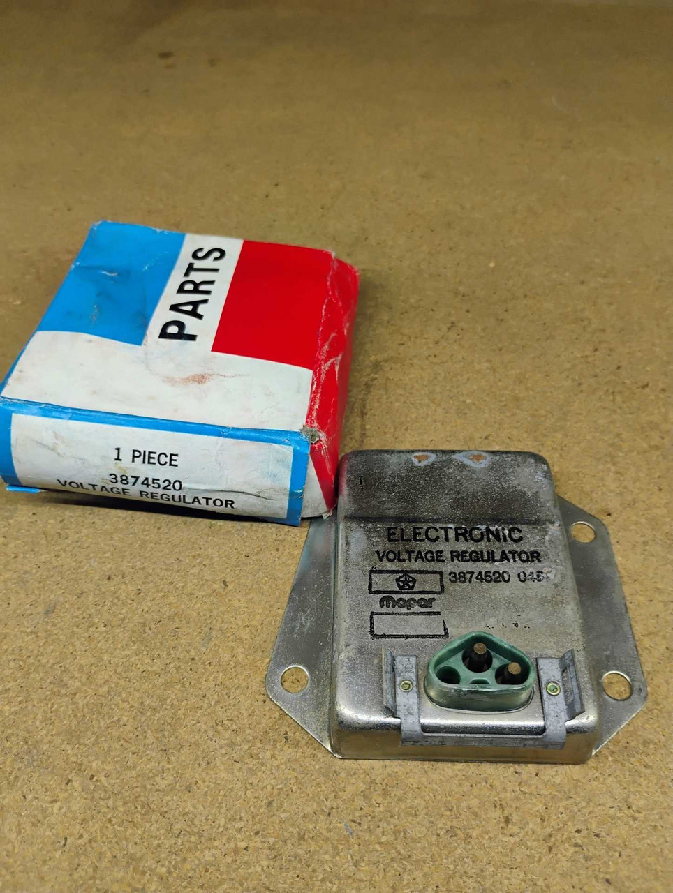 Mopar 3874520 Voltage Regulator NOS Made in USA Mopar 3874520 Voltage Regulator NOS Made in USA