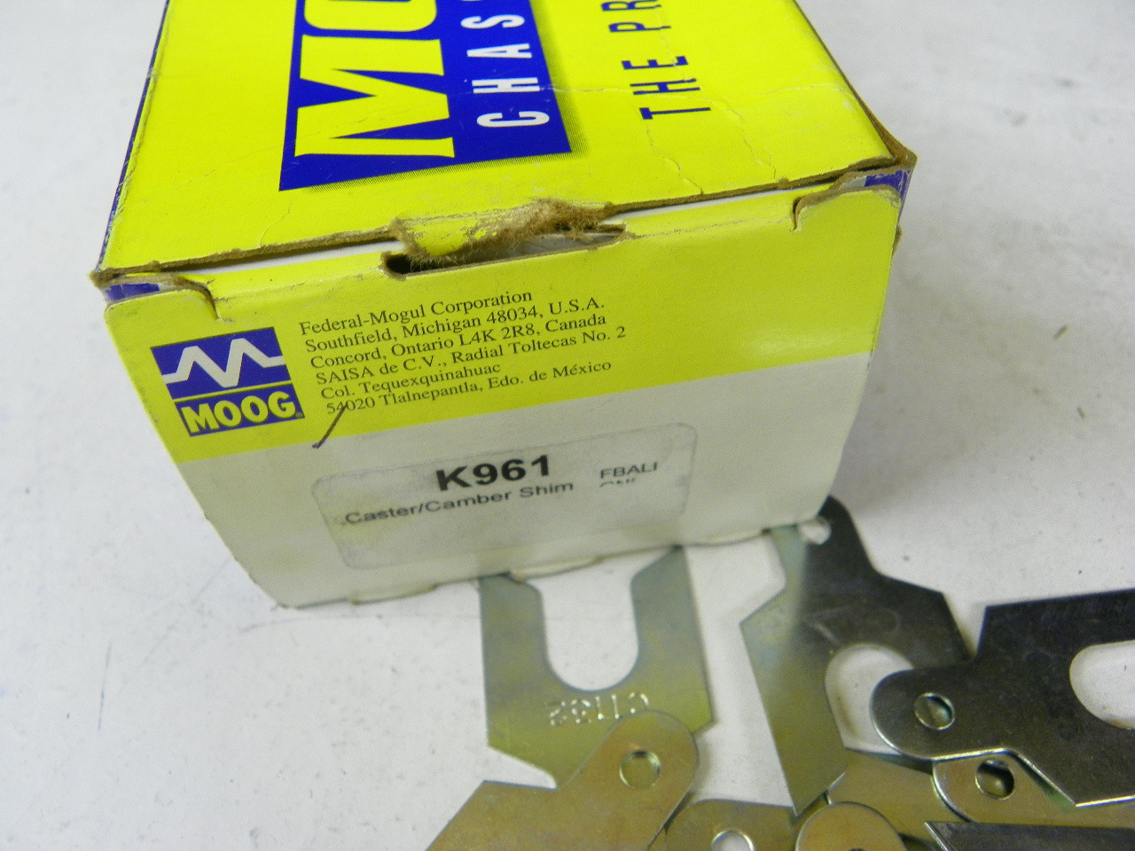 Moog K961 Caster Shims NORS Made in USA