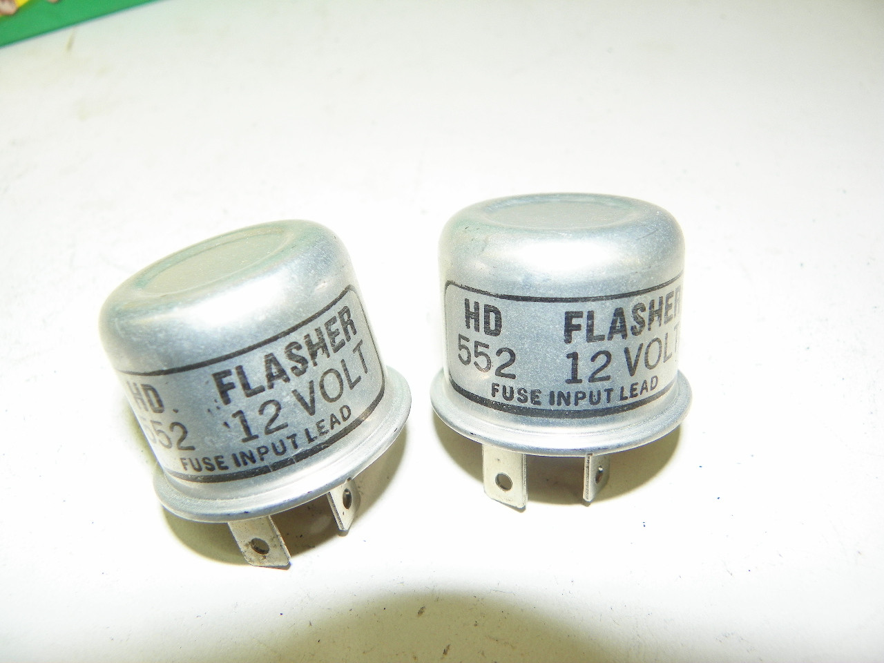 Ideal 552 Heavy Duty Turn Signal Flasher 12V 2-Prong Universal 1955-1980 10-Pack