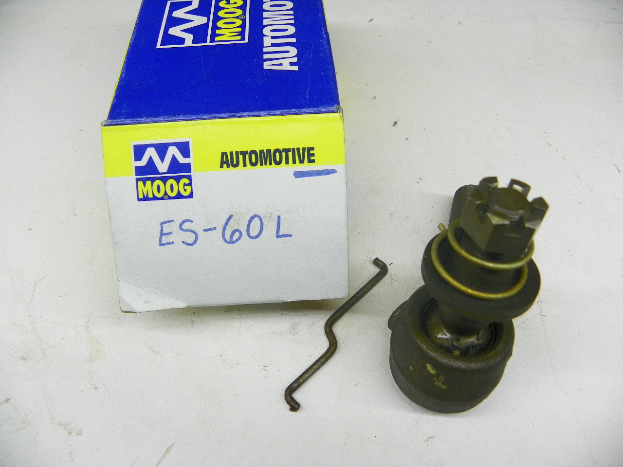 Moog ES60L Left Outer Tie Rod End for 1940-1972 Chrysler Dodge Plymouth restoration.