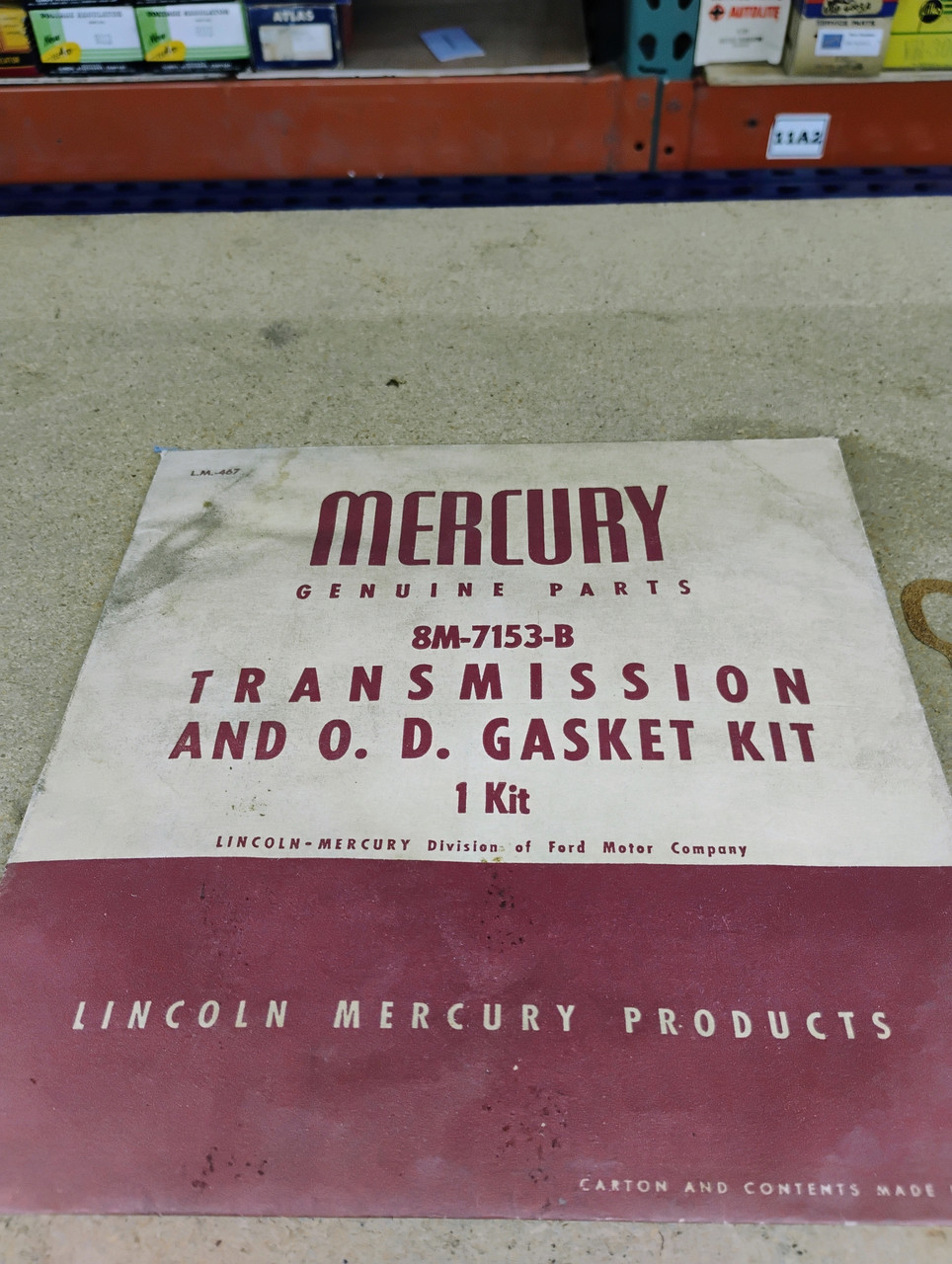Mercury 8M-7153B Transmission and OverDrive Gasket Kit NOS Made in USA