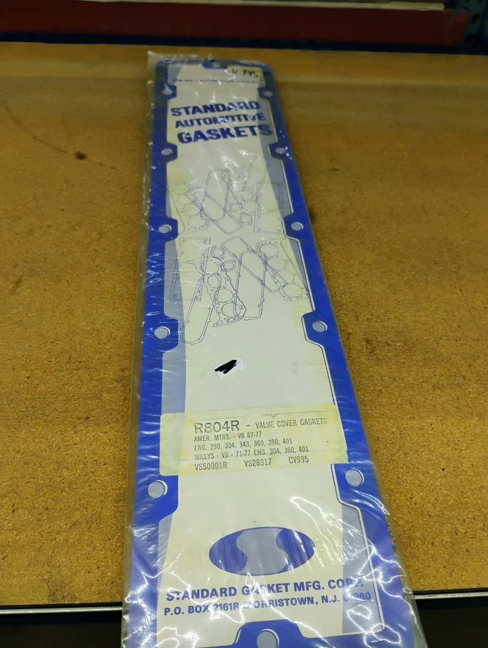 Standard R804R Valve Cover Gasket Set NORS Made in USA