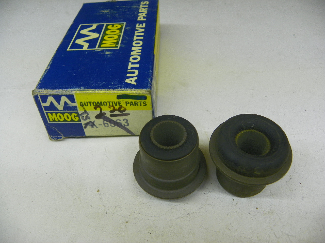 Moog K6063 Front Upper Control Arm Bushing Kit for 1962-1967 Chevy II Nova restoration.