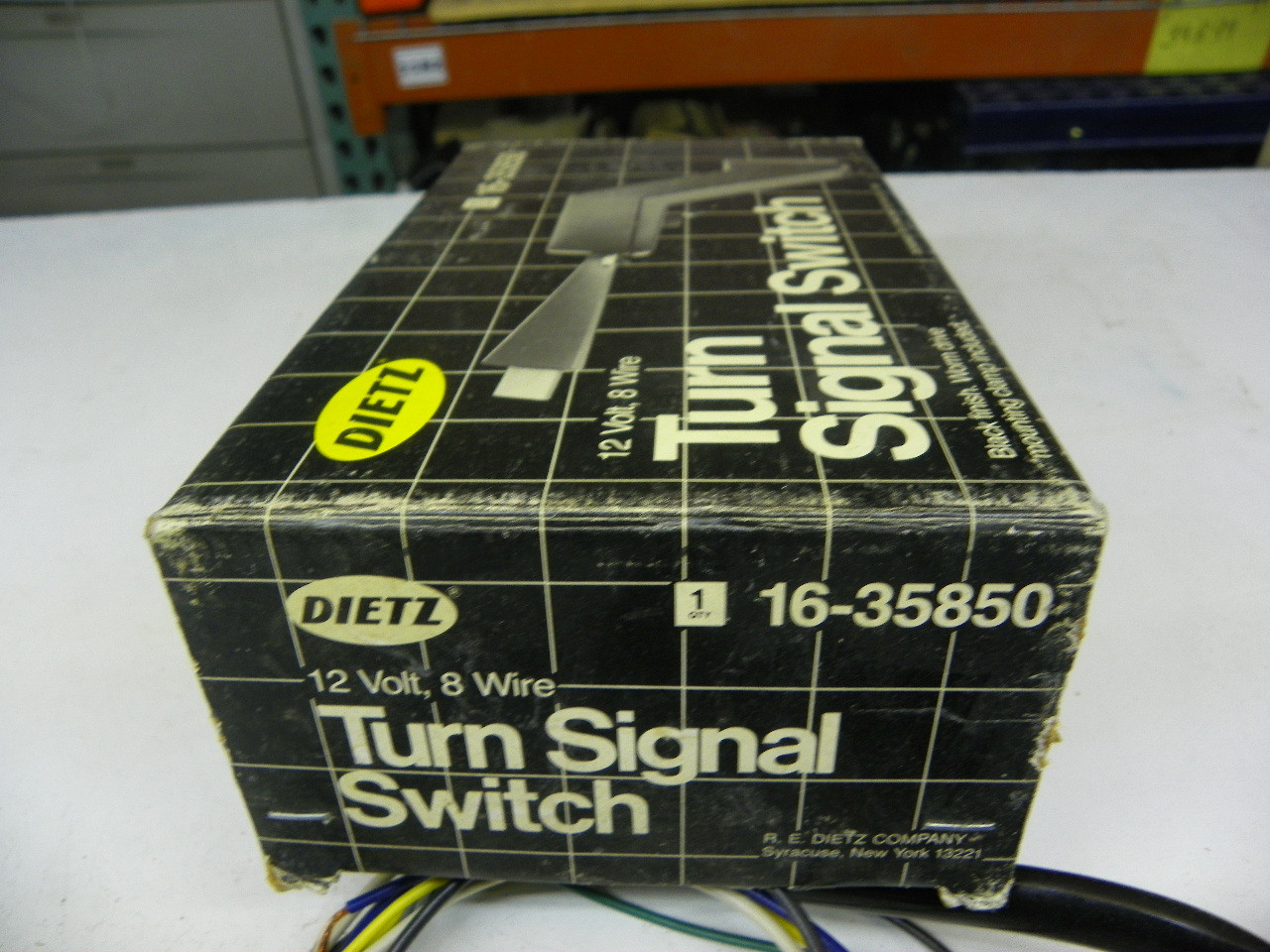 Dietz 16-35850 Heavy Duty Turn Signal Switch Universal 12V 8-Wire
