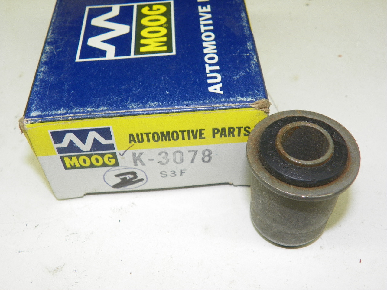Moog K3078 Lower Inner Control Arm Bushing Kit for 1962-1966 AMC Classic Marlin Ambassador restoration.