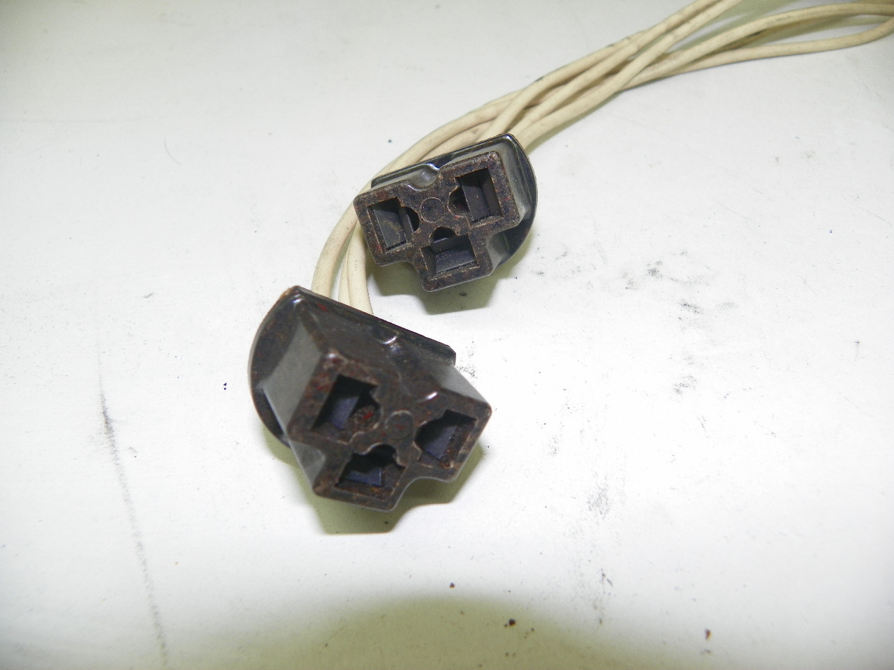 1937 Ford Electroline 8B Sealed Beam Adapter NORS Made in USA