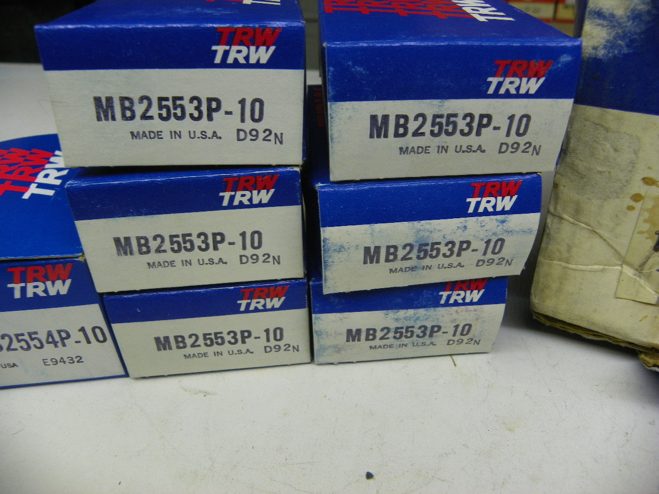 TRW MS2979P-10 Main Bearings .010 1967-1996 Ford F-Series E-Series 300 240 NORS