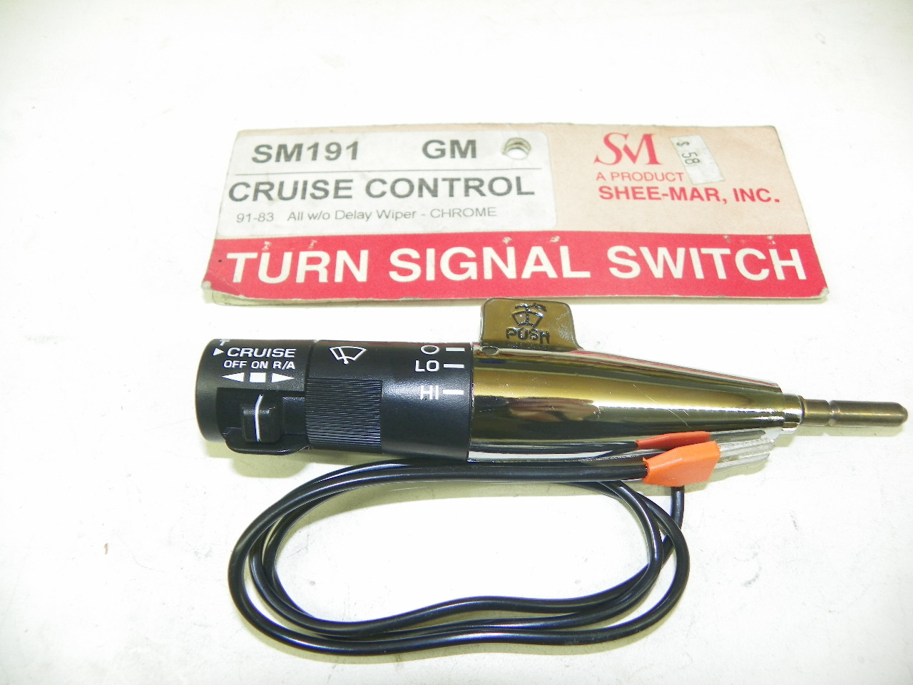 SheeMar TS191 NEW Turn Signal Switch Made in USA