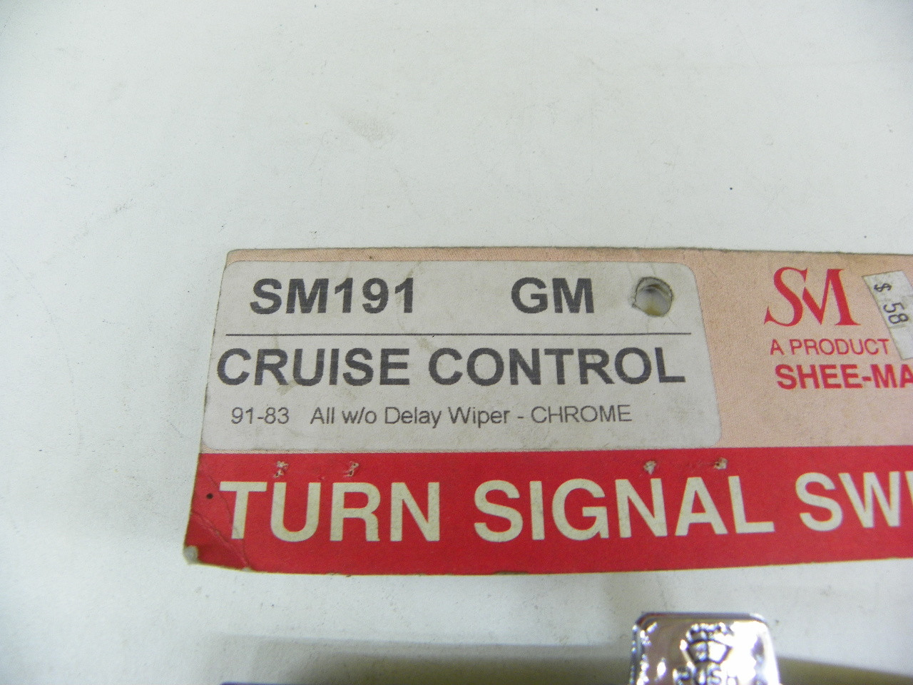 SheeMar TS191 NEW Turn Signal Switch Made in USA