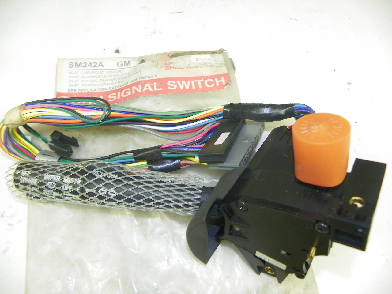 Shee-Mar TS242A Turn Signal Switch 1997-2005 Chevy Venture Pontiac Montana Cruise NEW