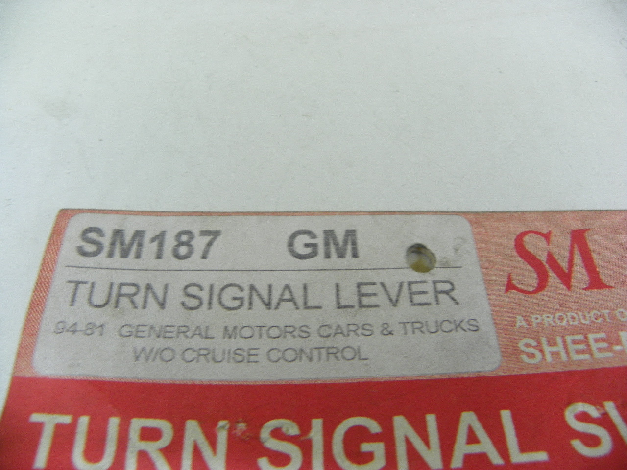 SheeMar Cruise Control Lever Chrome Barrel w/ Delay Wiper fits GM 1981-94