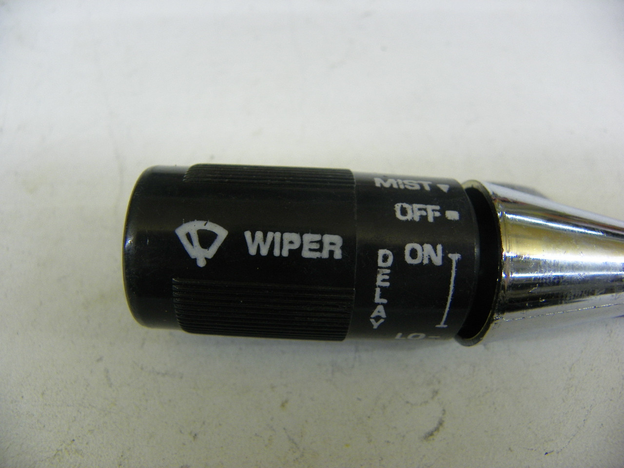 SheeMar Cruise Control Lever Chrome Barrel w/ Delay Wiper fits GM 1981-94