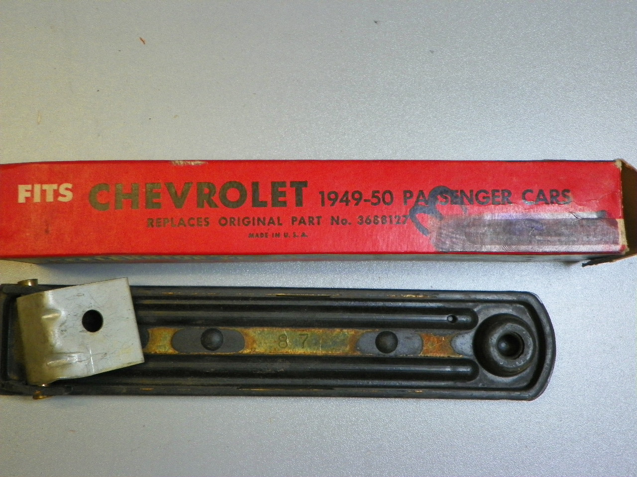 Anchor 87 Accelerator Pedal 1949-1954 Chevy Fleetline Styleline Bel Air NORS img 3