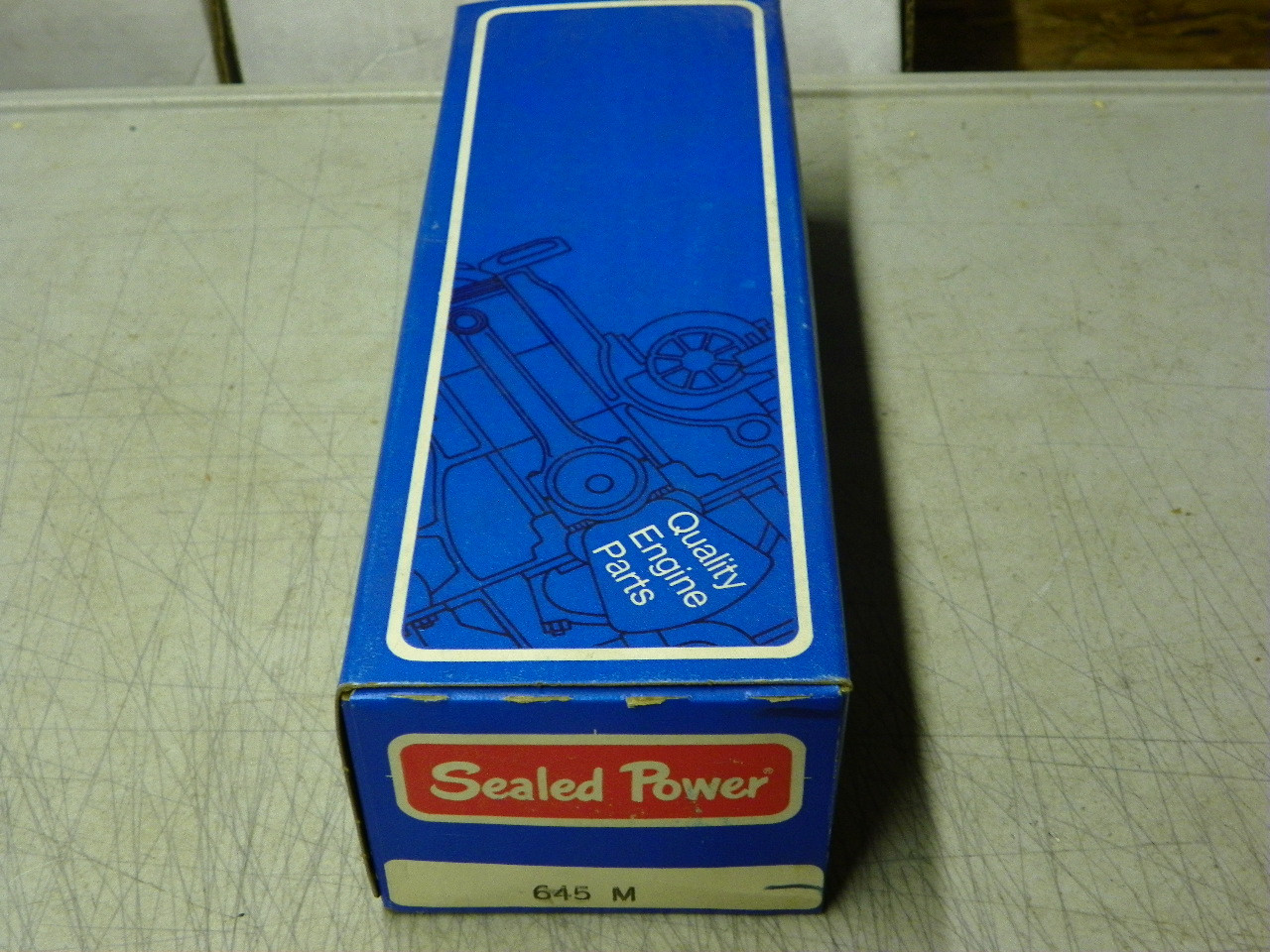 Sealed Power 645M Engine Crankshaft Main Bearing Set for 1947-1951 Ford F-Series and Passenger 226 L6 restoration.