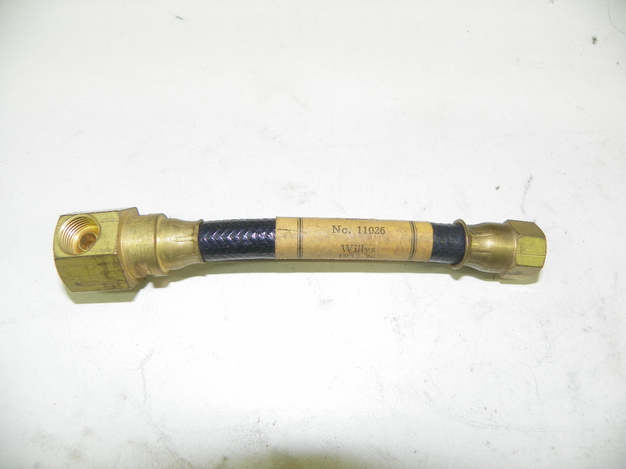 Weatherhead 11026 Flexible Oil Line for 1933-1936 Willys restoration