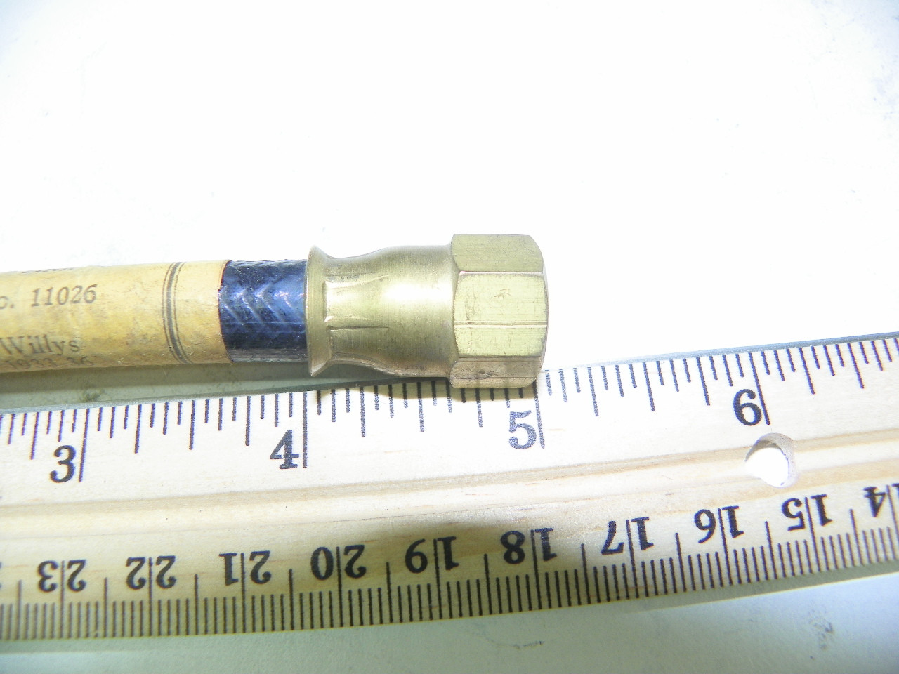 Weatherhead 11026 NORS Flexible Oil Line - 1933-1936 Willys - Made in USA