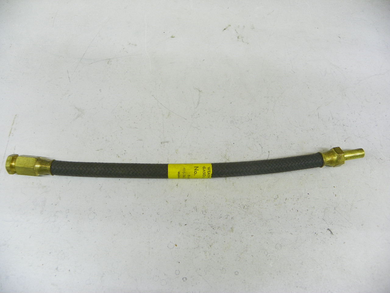 Weatherhead 11032 Flexible Gas Line for 1935-1950 Pontiac restoration