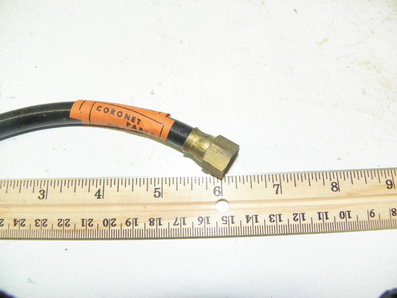 Coronet 1305 Fuel Line 1954 1955 1956 Chevrolet Truck 6-Cylinder Gas Hose NOS