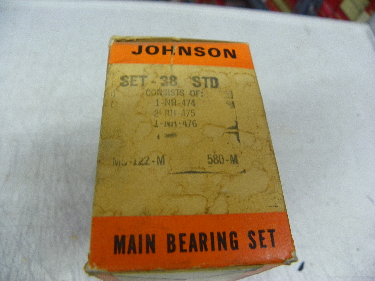 SET-38 STD Johnson Engine Bearings