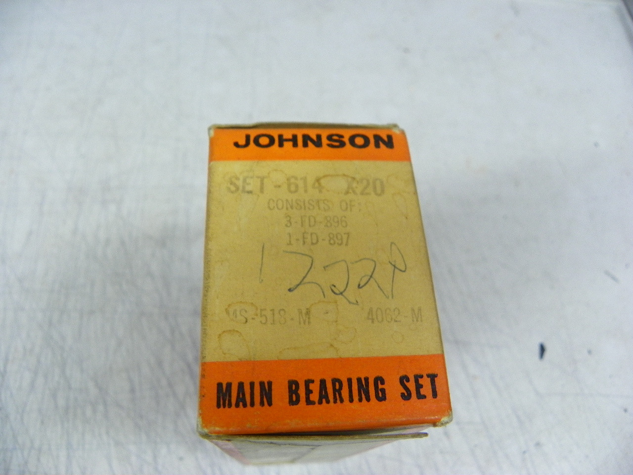 SET-614 X20 Johnson Engine Bearings