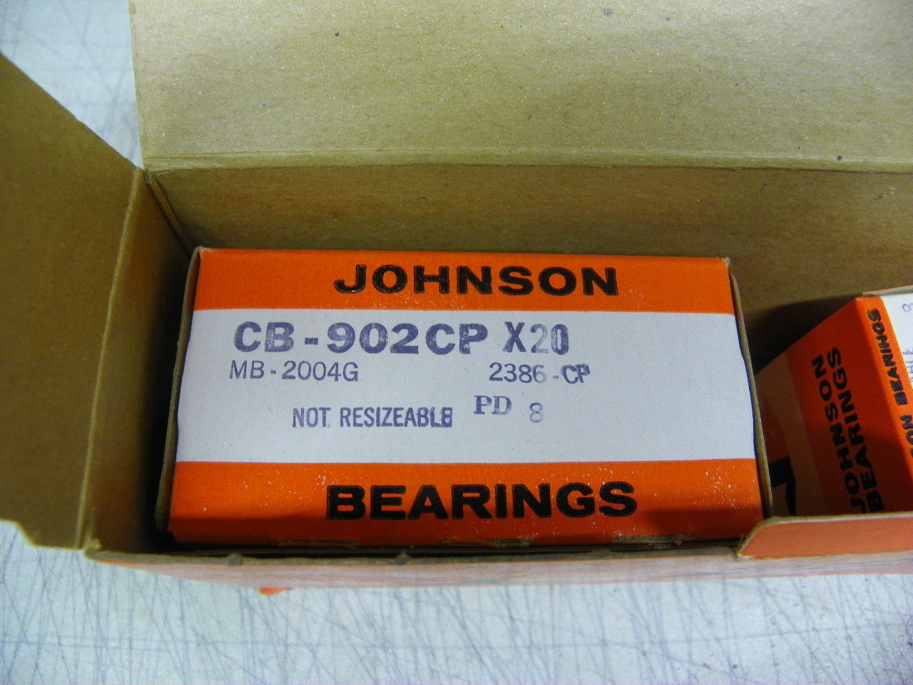 Johnson SET-723 X20 Main Bearing Set for 1960-1969 Chevrolet Corvair 140 145 164 restoration