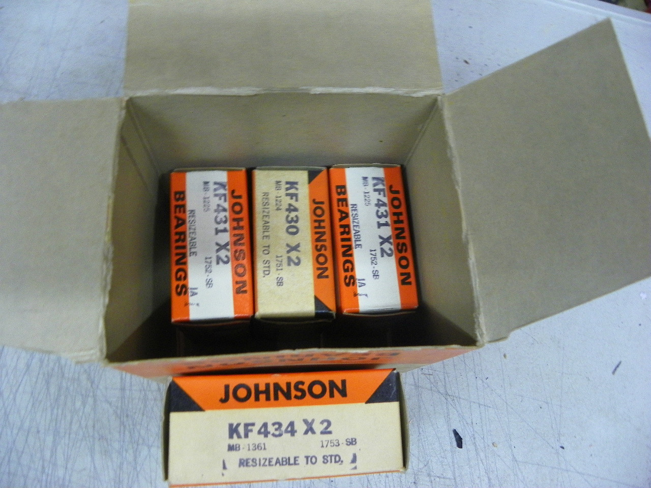 SET-69 X2 Johnson Engine Bearings
