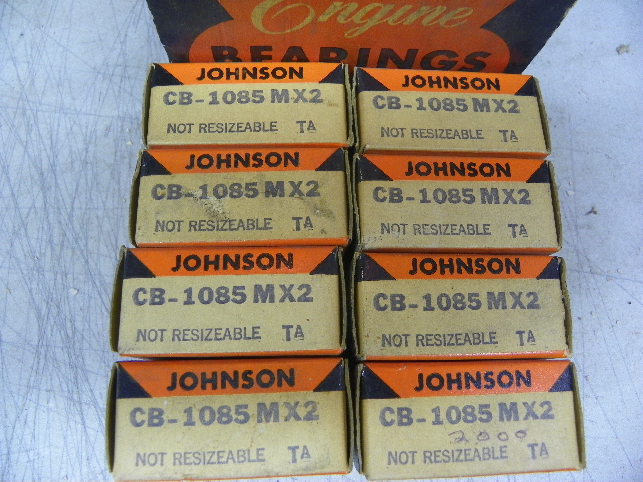 Johnson Engine Bearings CB1085MX2 CB-1085M X2