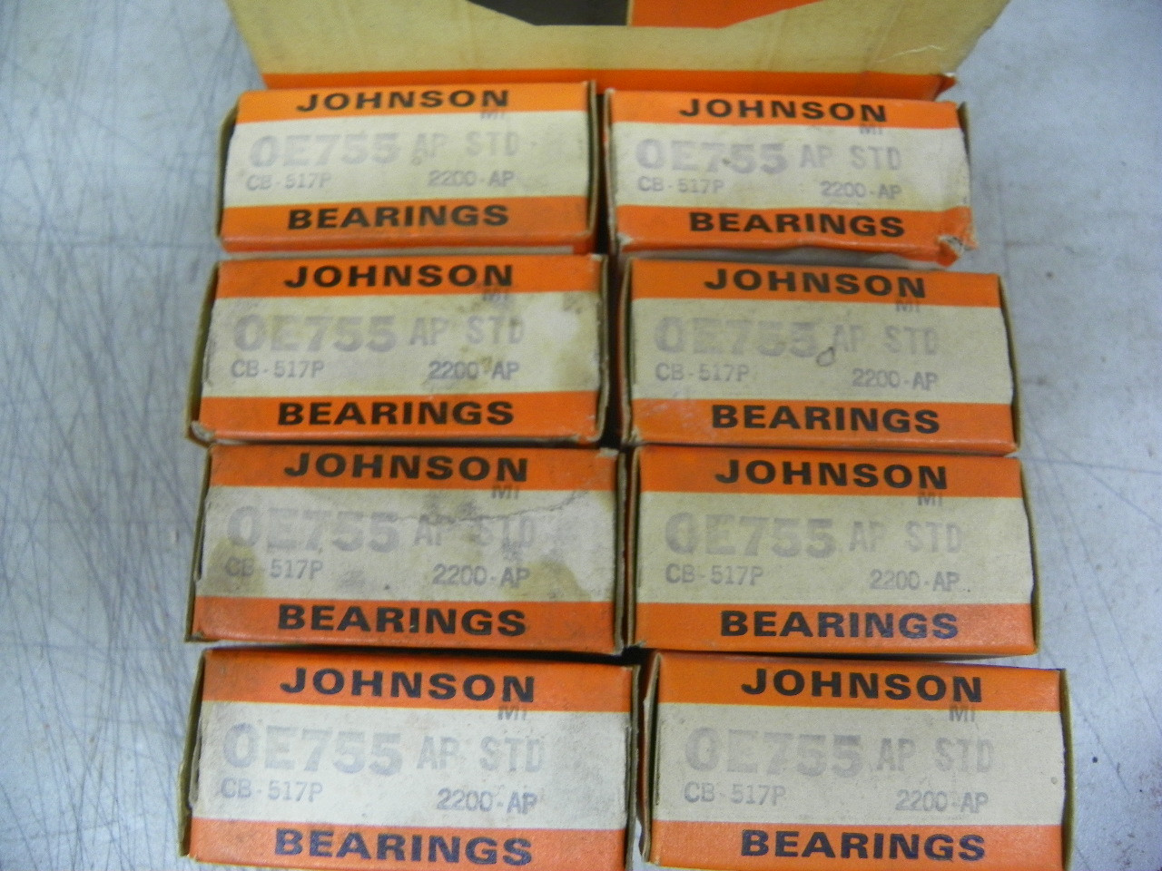 Johnson Engine Bearings OE755APSTD OE-755AP STD
