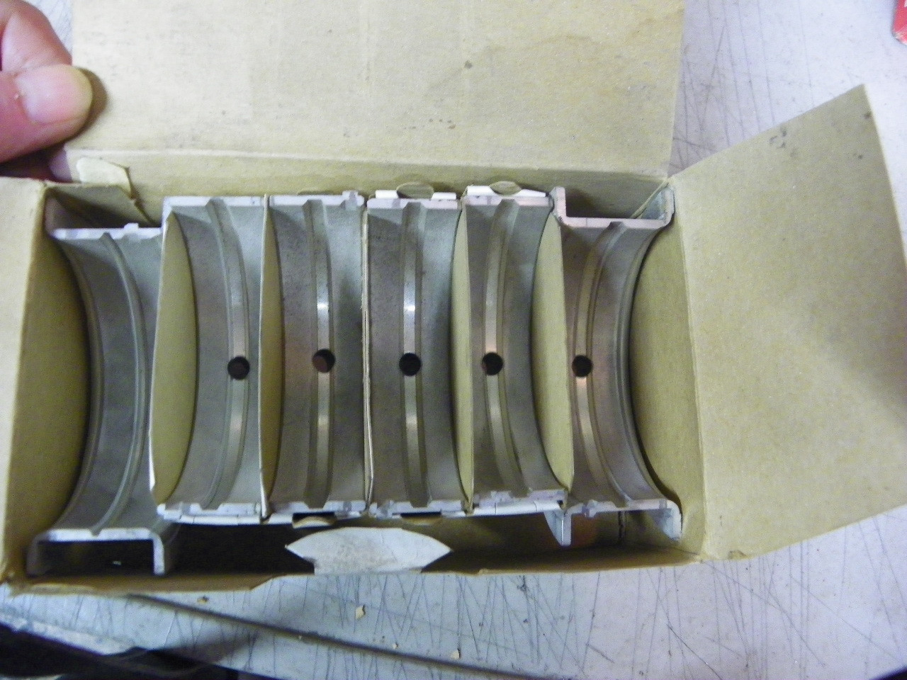 Federal Mogul 5037M-20 .020 undersize main bearing set for 1966-1978 AMC Jeep 290 304 360 390 401 V8 restoration.