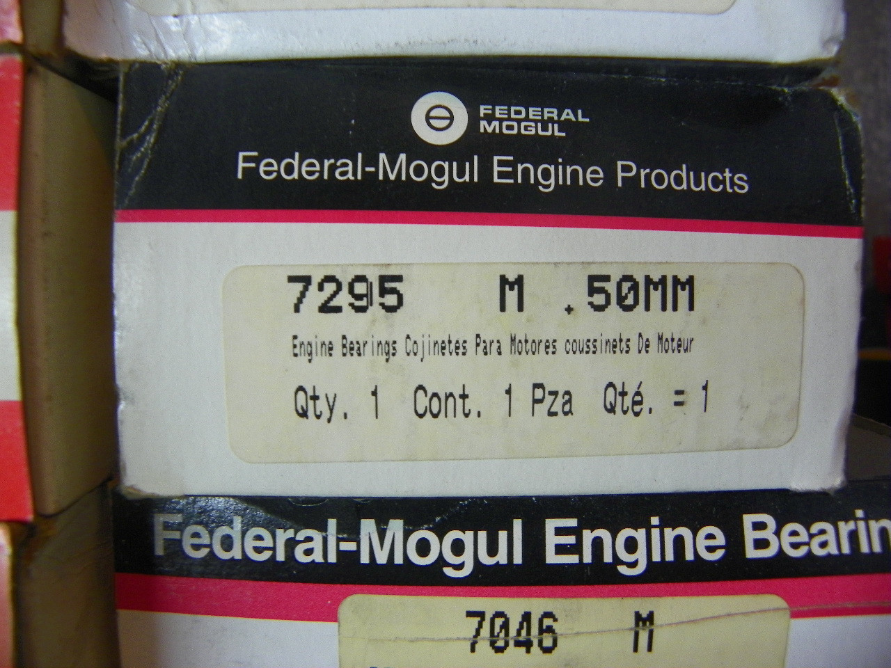Federal Mogul Engine Bearings 7295M.50MM