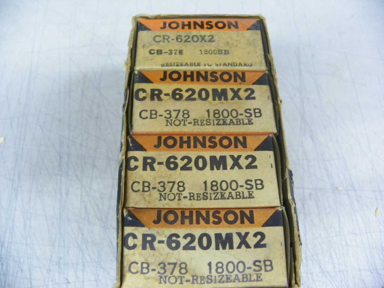 Johnson CR620M X2 (.002) Rod Bearing Set for 1951-1958 Chrysler Dodge 301 331 354 Hemi V8 restoration.