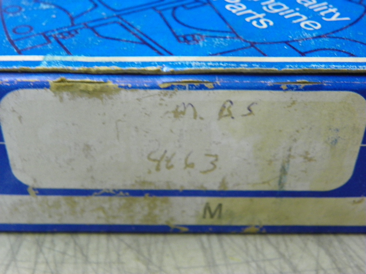 Sealed Power 4663M Main Bearing Set for 1967-1974 Chevy GMC Truck SBC V8 restoration.