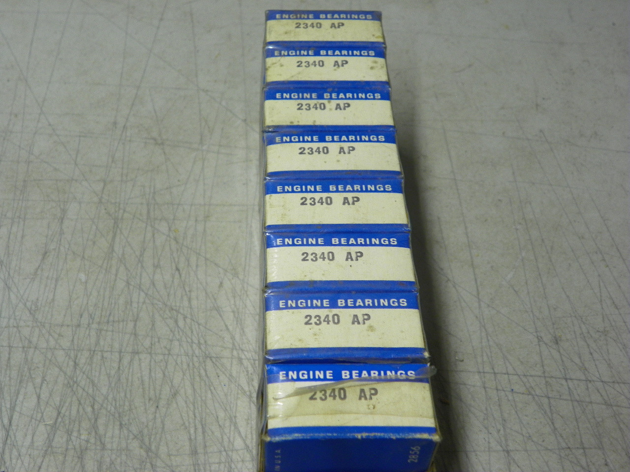 Sealed Power 2340AP (CB-542P) Connecting Rod Bearing Set (8) for Cadillac 472 500 V8 restoration.
