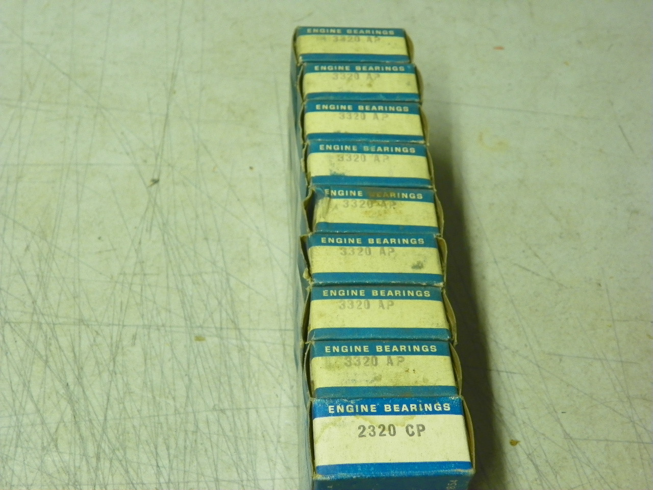 Sealed Power 3320AP (8) 2320CP (1) Engine Bearing Set