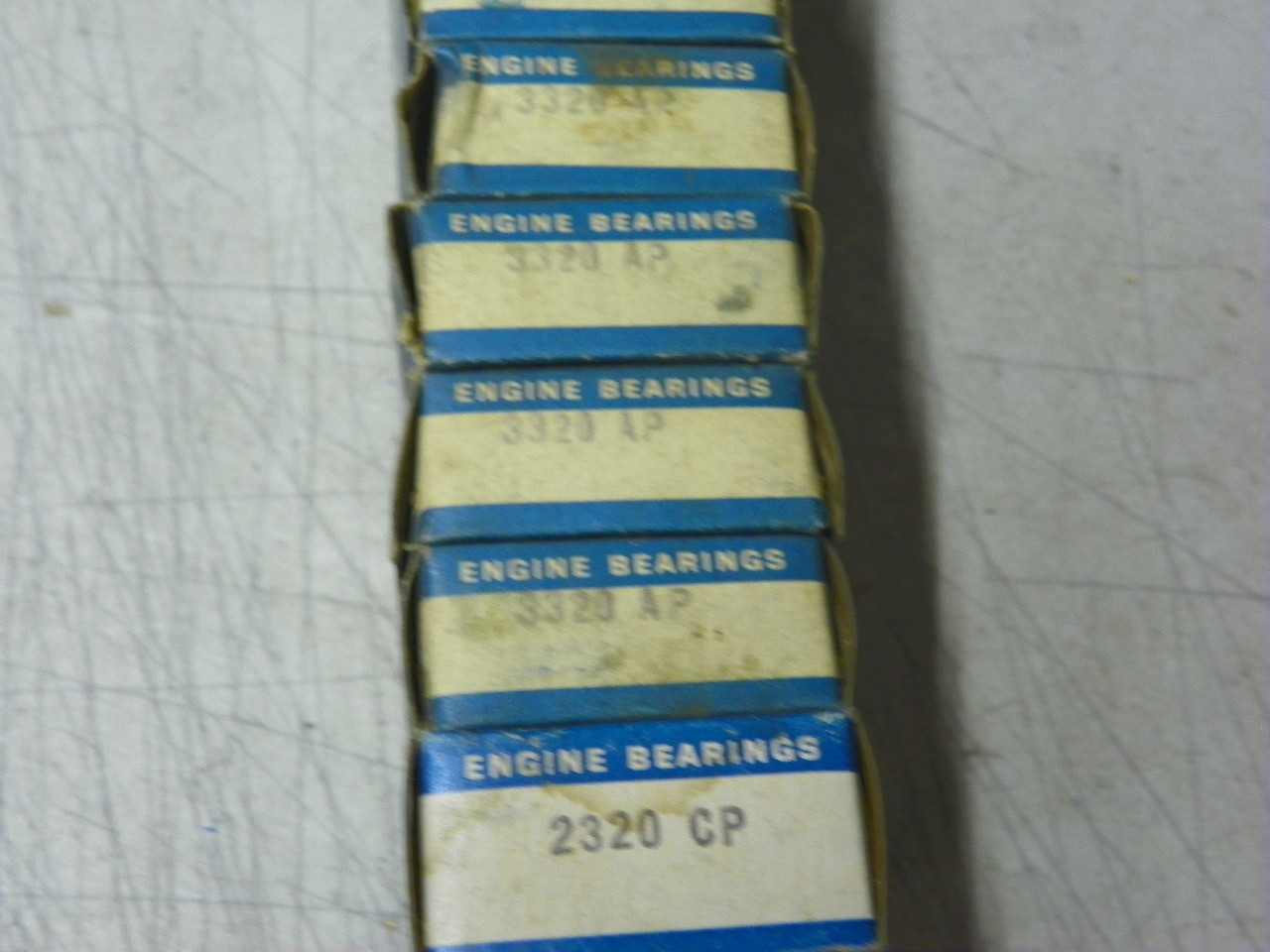 Sealed Power 3320AP (8) 2320CP (1) Engine Bearing Set