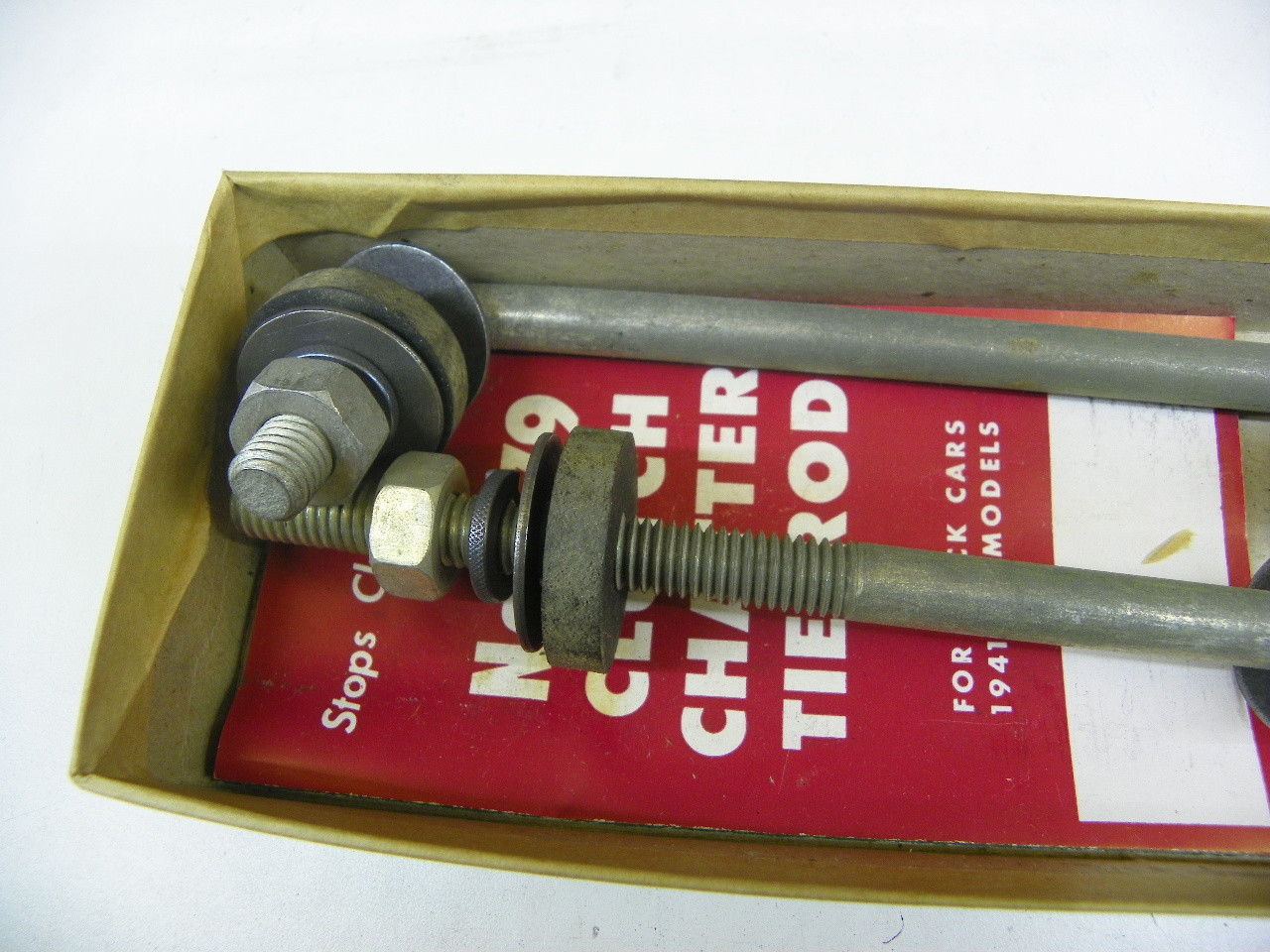 Vintage NOS Champ-Items No. 579 Clutch Chatter Tie Rod Kit for 1941-1949 Buick cars