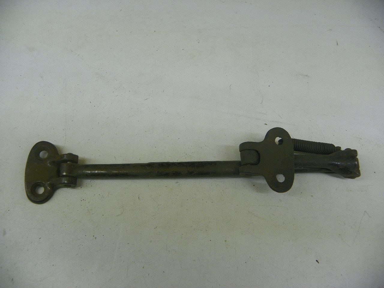 Vintage used automotive trunk lid support prop with Jan 2 1883 patent date