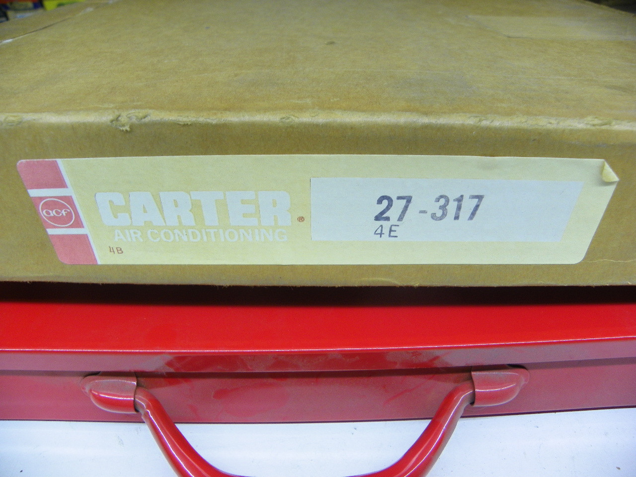 Carter 27-317 A/C Service Master Tool Set with Automotive Repair Manual NOS.