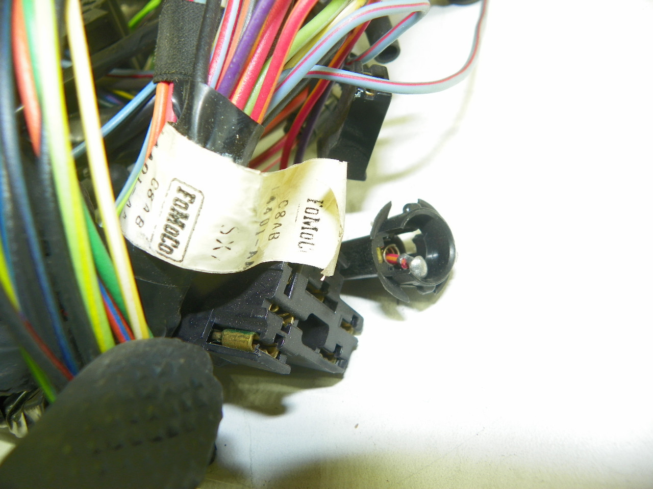 Ford C8AZ-14401-M Main Under Dash Wiring Harness for 1968 Galaxie restoration