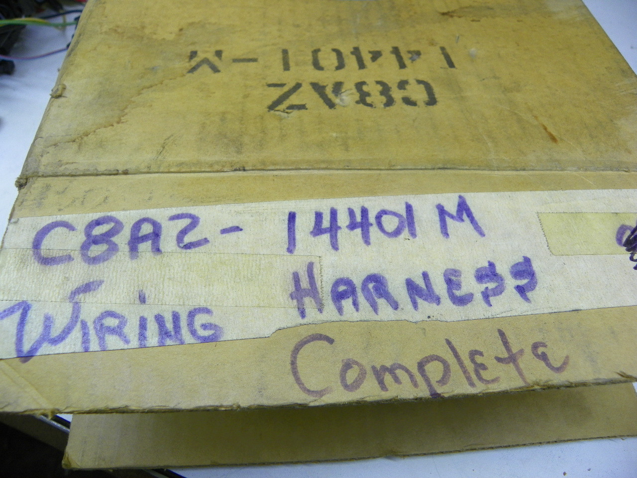 Ford C8AZ-14401-M Main Under Dash Wiring Harness for 1968 Galaxie restoration