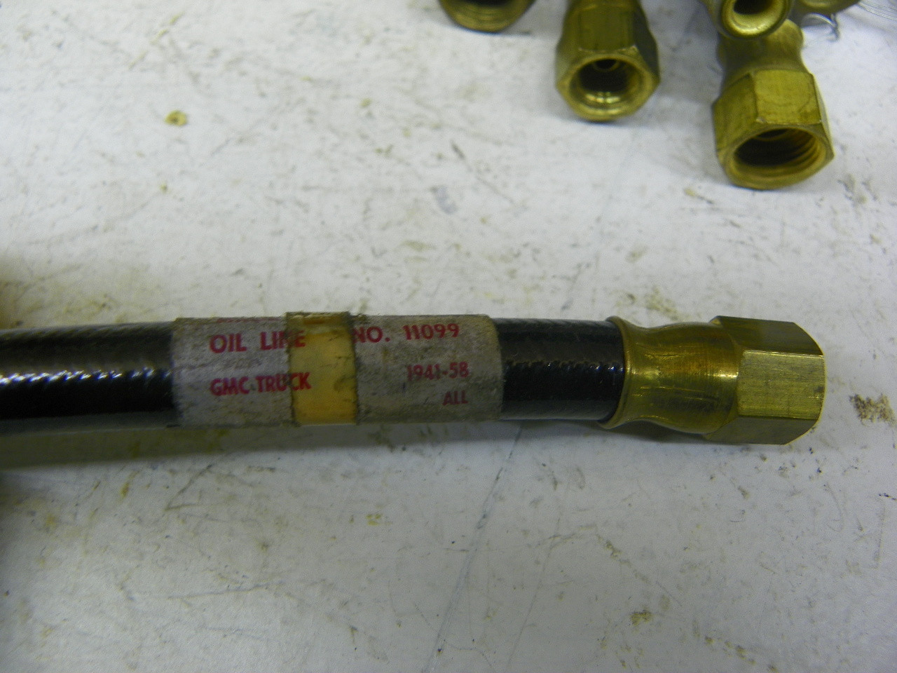 Large Lot Assortment of Vintage NOS Flexible Fuel Lines Gas Hoses