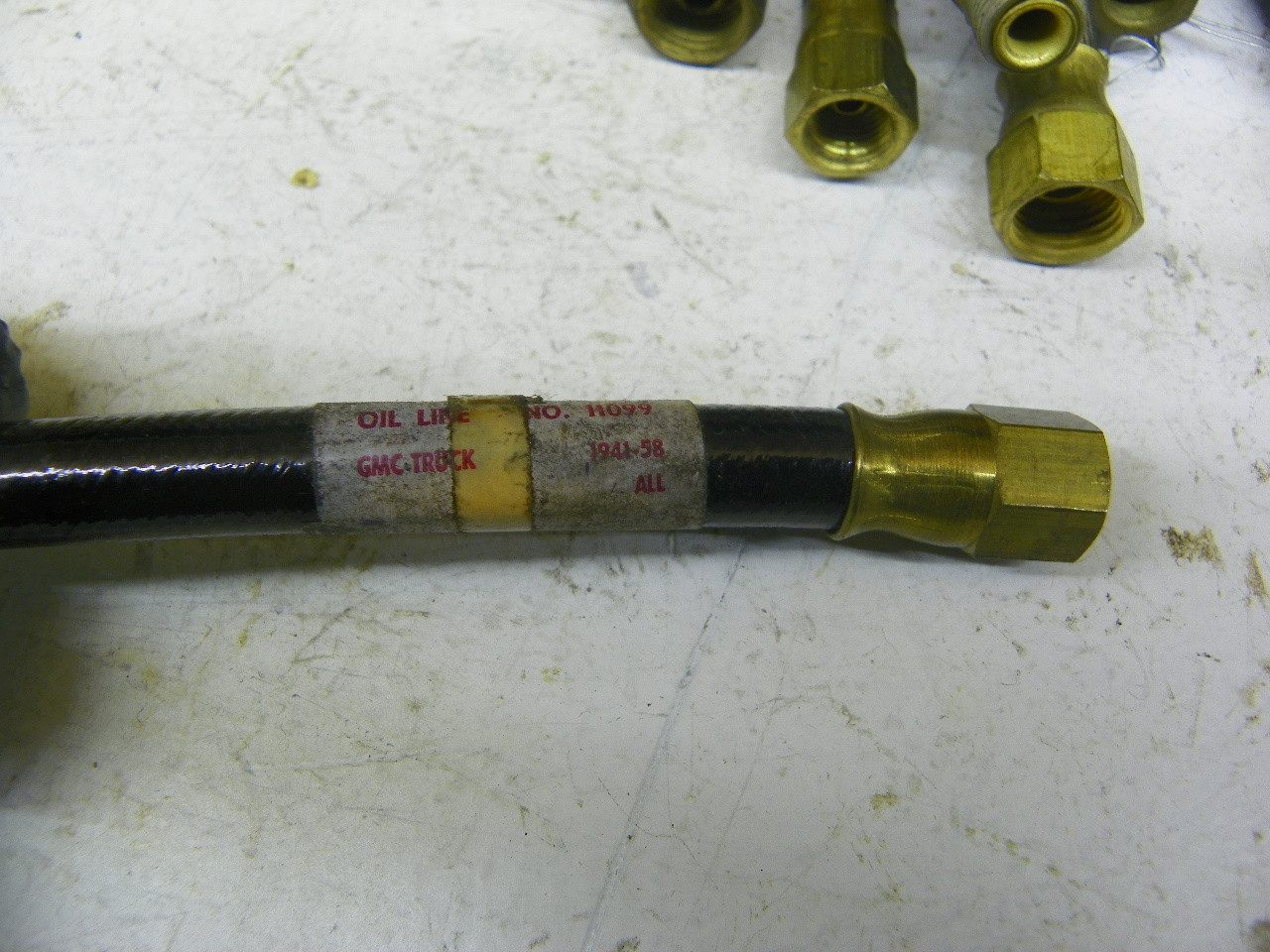 Large Lot Assortment of Vintage NOS Flexible Fuel Lines Gas Hoses