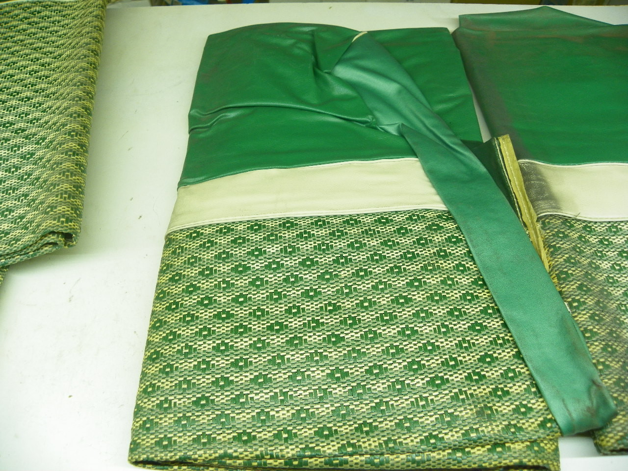 Jet GR-013 Green Auto Seat Covers for Buick, Chrysler, Dodge restoration. - Image 8
