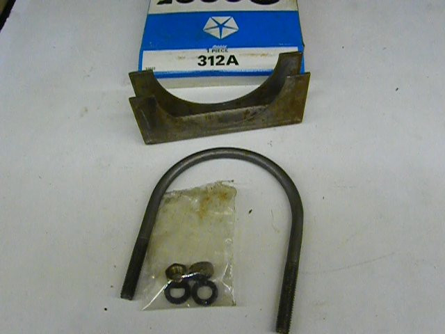 Mopar 312A U-Bolt Kit for 1937-1959 Chrysler, Dodge and Plymouth leaf spring restoration. - Image 1