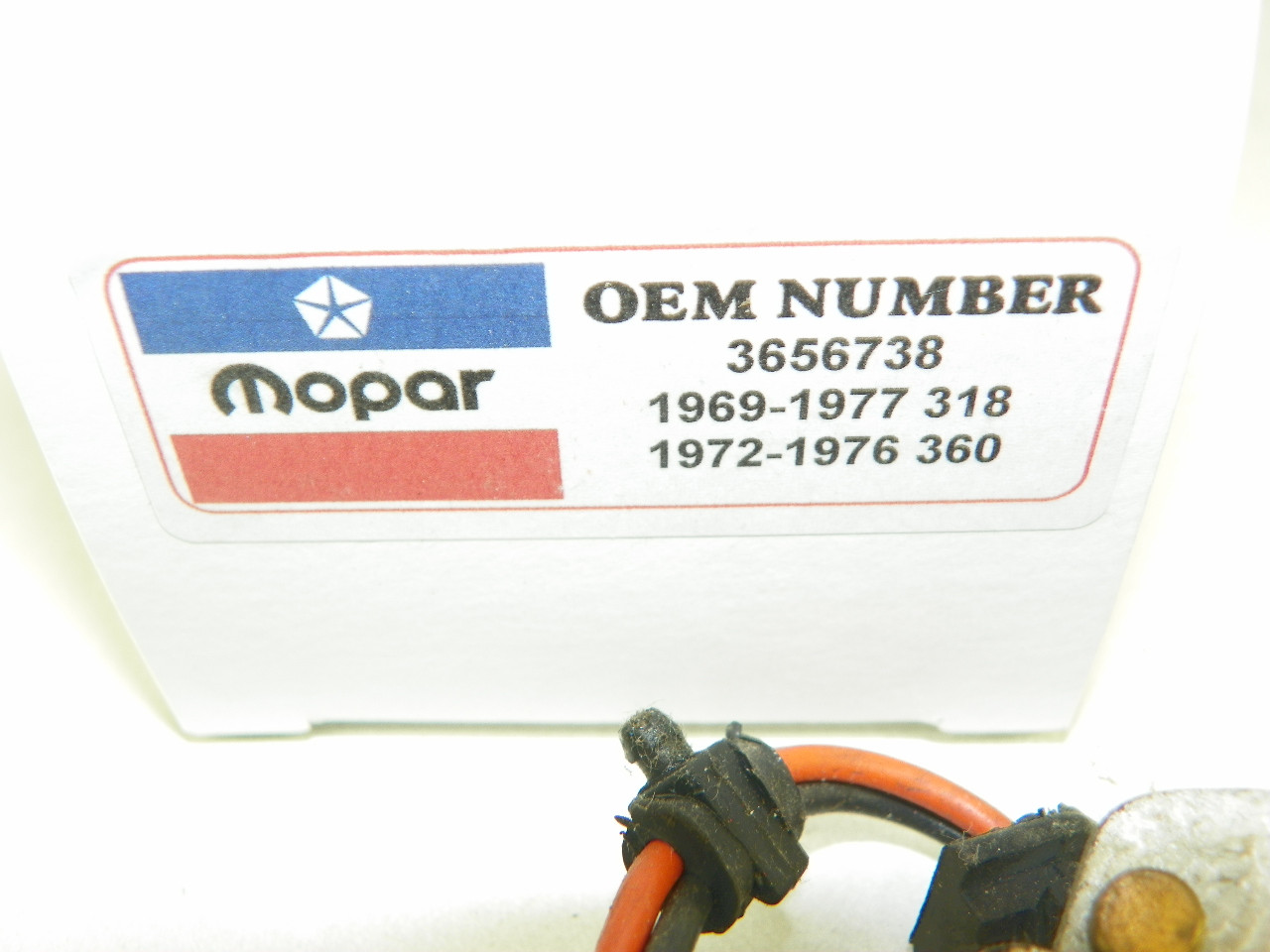 Mopar 3656738 Ignition Pickup for 1969-1977 318 and 1972-1976 360 restoration. - Image 2
