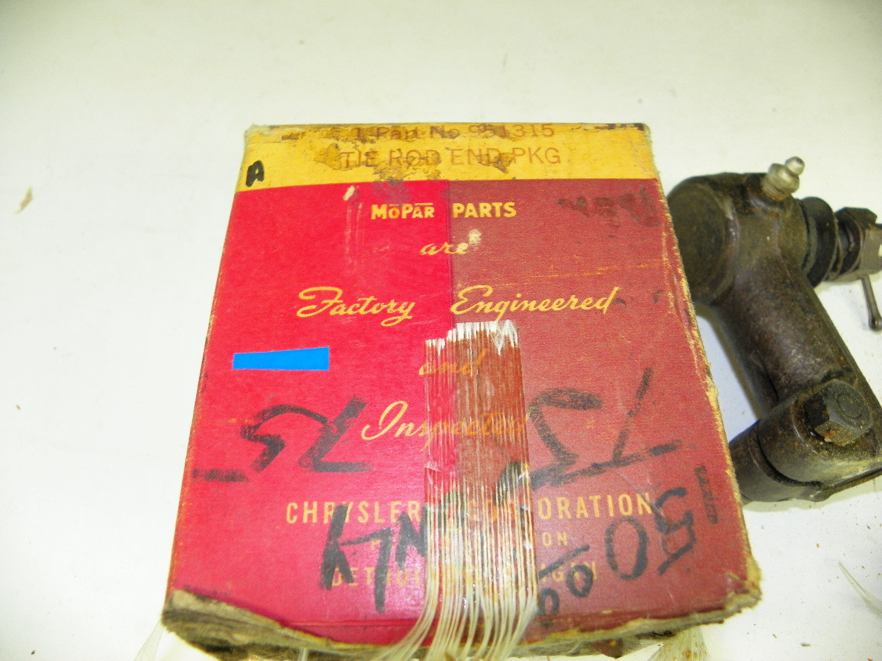 Mopar 951315 Tie Rod Ends Pair for 1942-1948 Dodge Military Power Wagon restoration. - Image 3