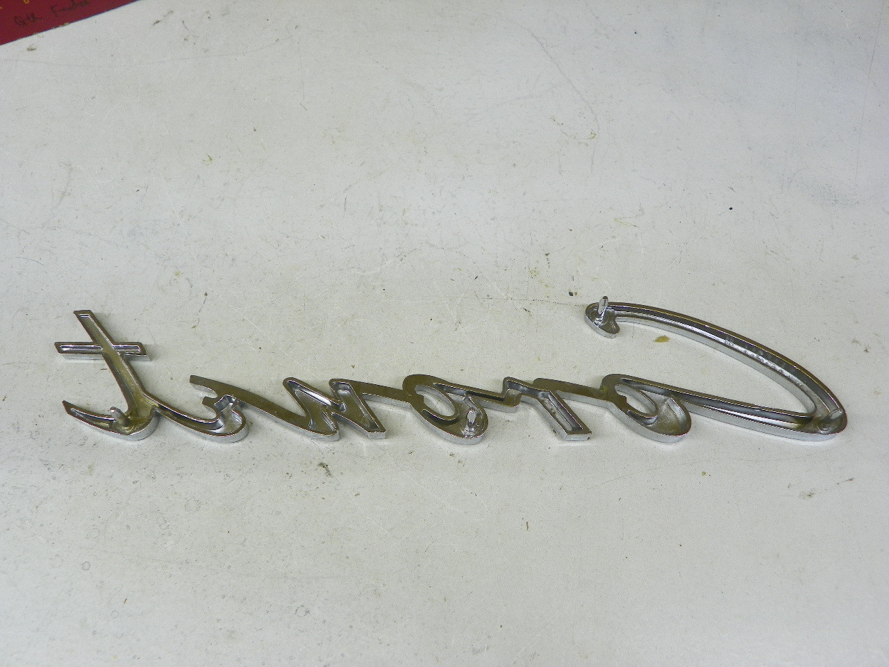 Mopar 1834224 Coronet Script Emblem for 1958 Dodge Coronet restoration. - Image 5