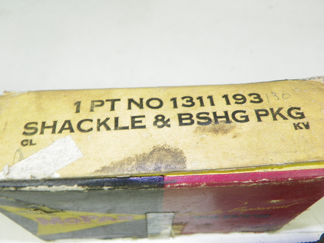 Mopar 1311 193 Shackle & Bushing Kit for Dodge Plymouth Chrysler restoration. - Image 2