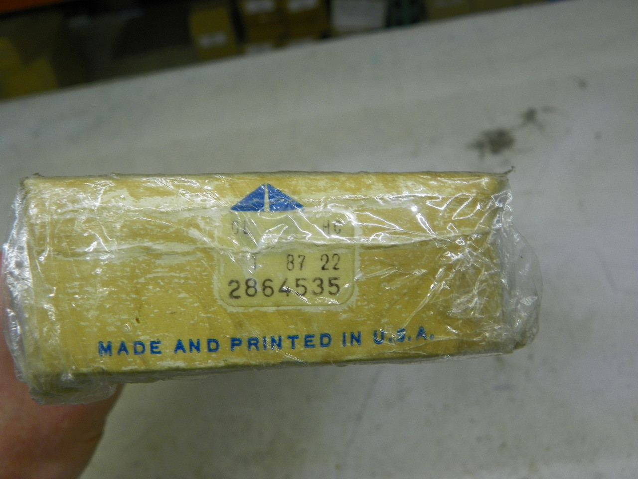 Chrysler 2864535 Radio Delete Plate for 1968-1969 A-Body Valiant restoration - Image 3